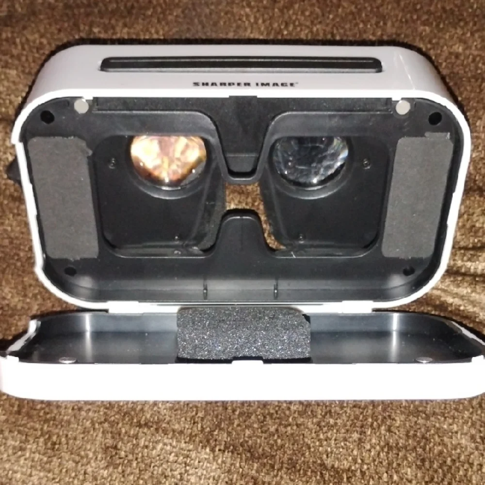 Sharper Image Black VR Headset